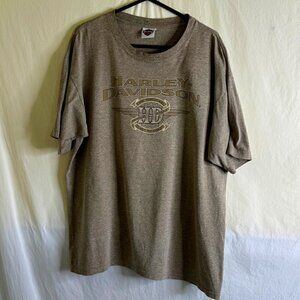 HARLEY DAVIDSON MENS SHORT SLEEVE T SHIRT SIZE XL BAKERSFIELD CALIFORNIA  *